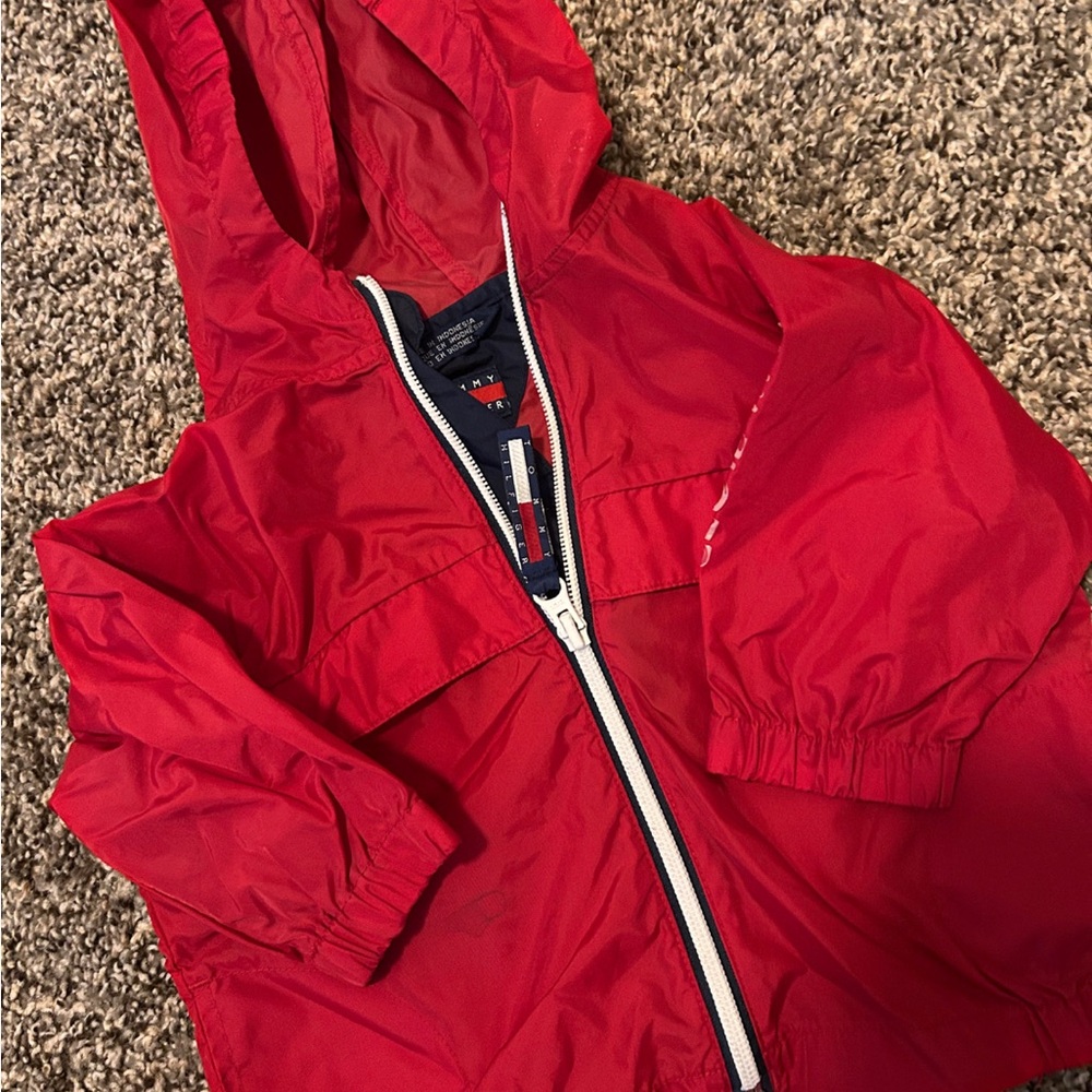 Tommy Hilfiger Kids Red Raincoat
